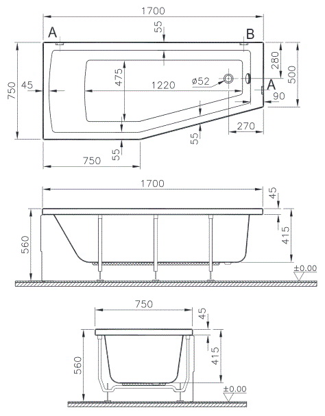 ванна Vitra ванна Vitra