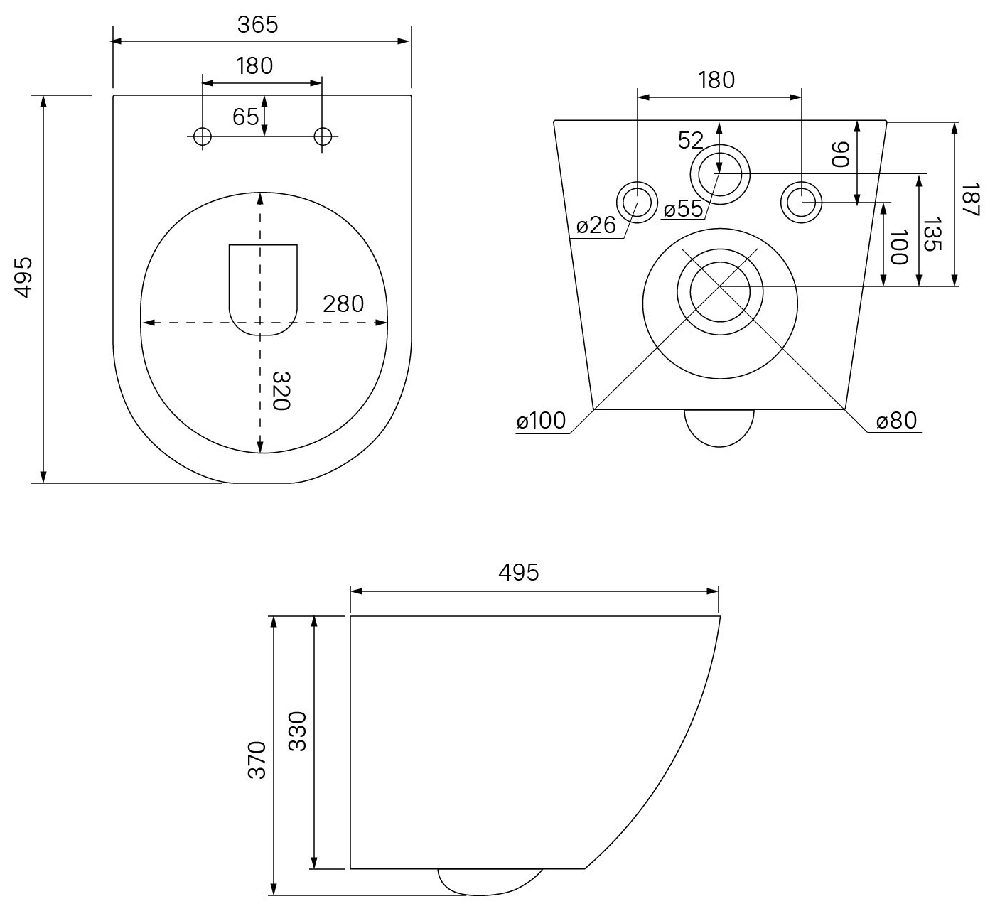 Iddis крепление для сидения унитаза iddis