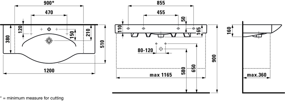 раковина Laufen Palace раковина Laufen Palace
