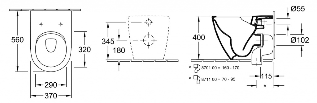   Villeroy & Boch SUBWAY 2.0 5602 R0 R1