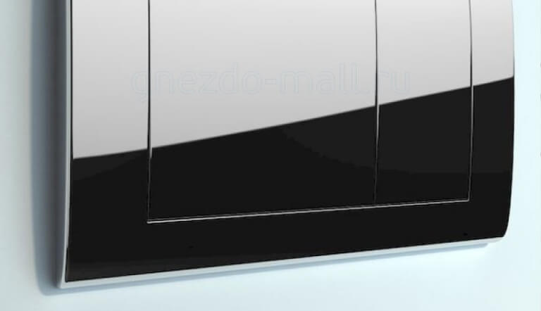TECEplanus - Прочная панель смыва с поверхностью из нержавеющей стали