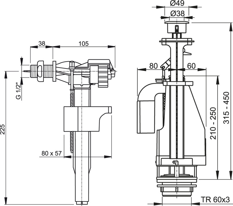 Alcaplast Sa08s Инструкция